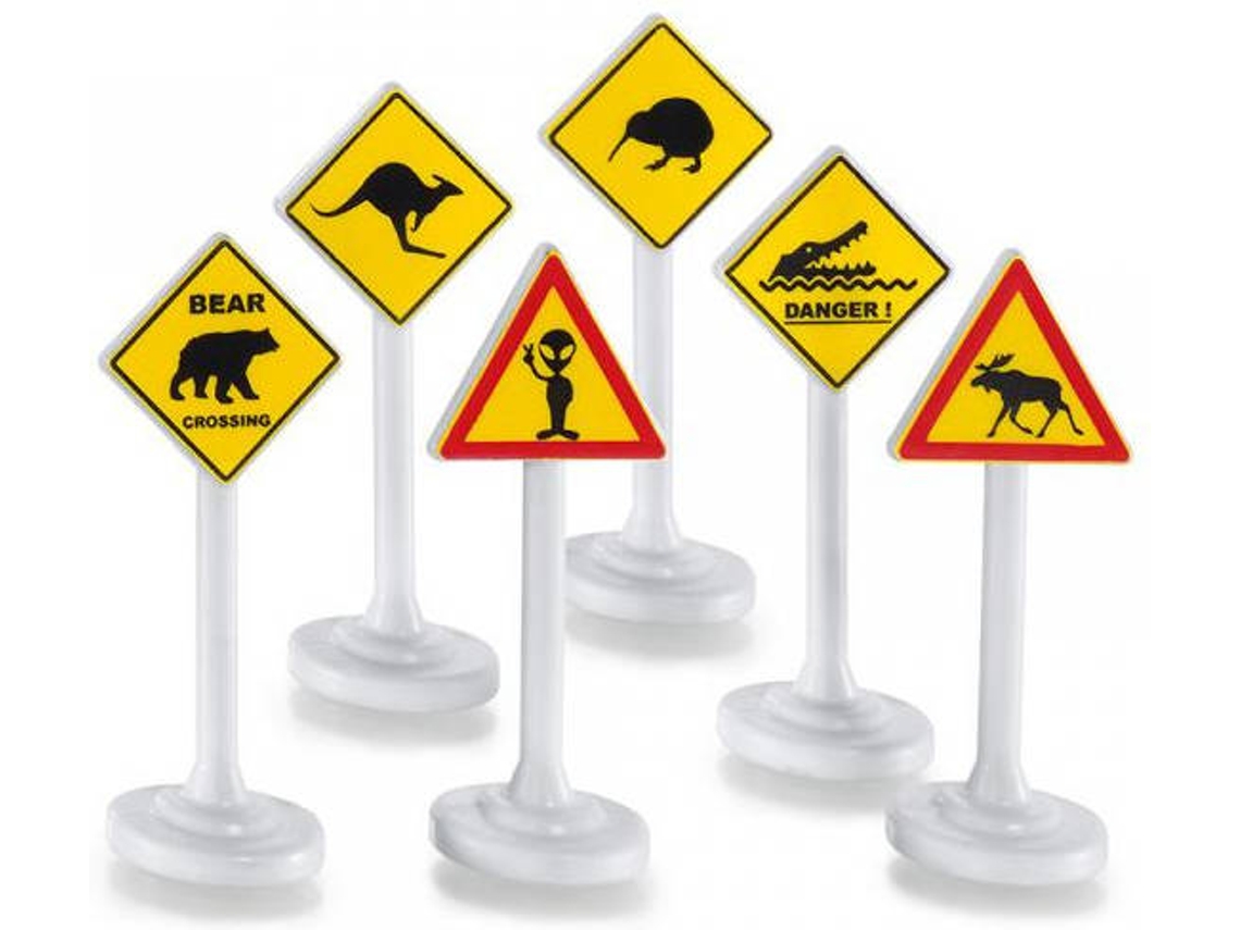 Internationale Verkehrszeichen, Siku Super Serie, Kunststoff