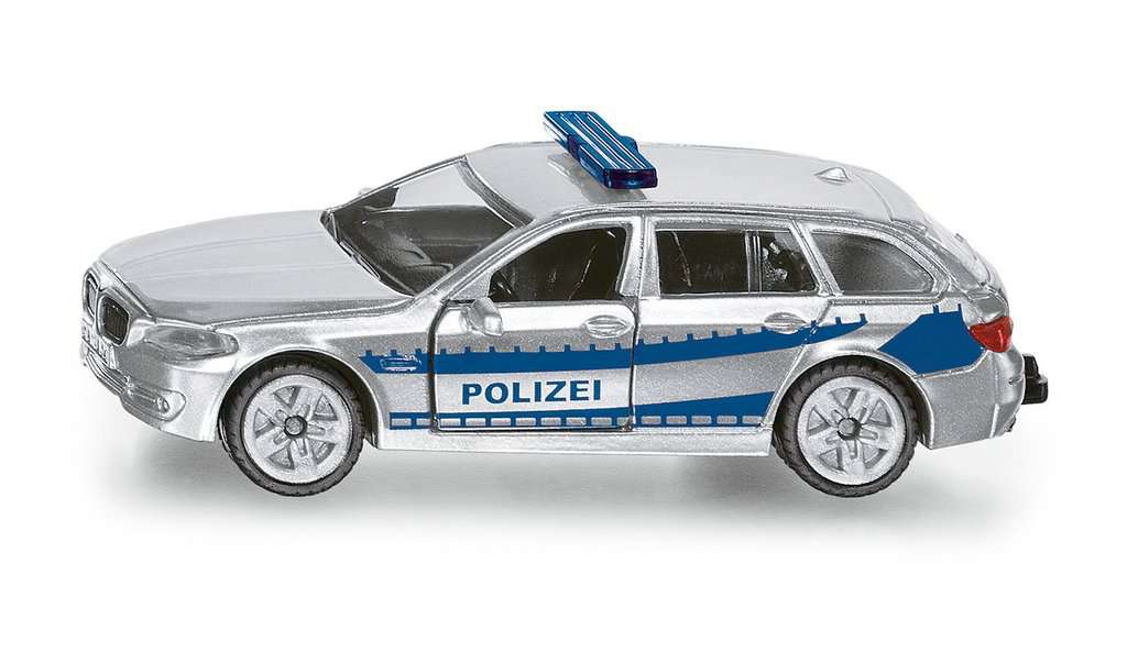 Streifenwagen VW Passat 1:64, Metall, Plastik Siku