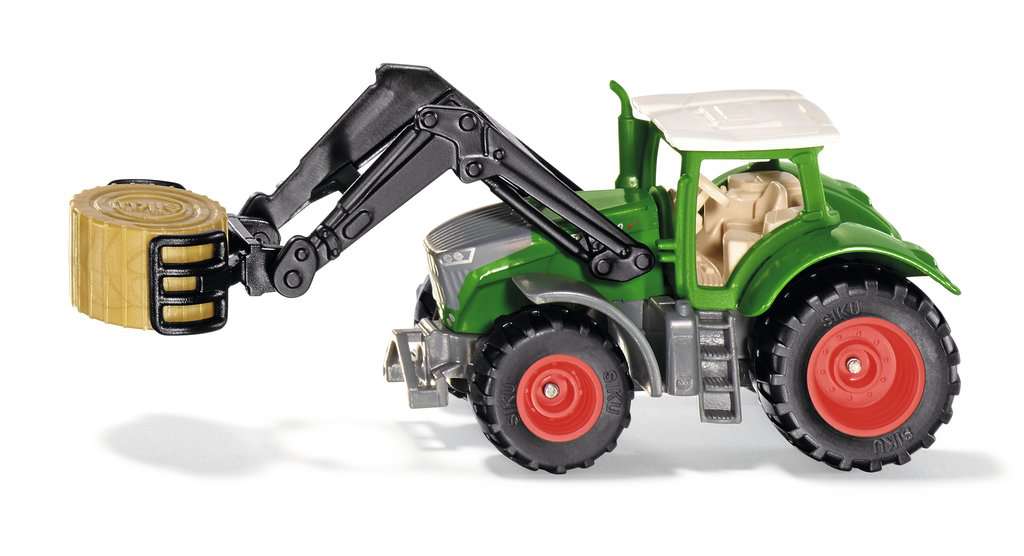 Fendt mit Ballengreifer