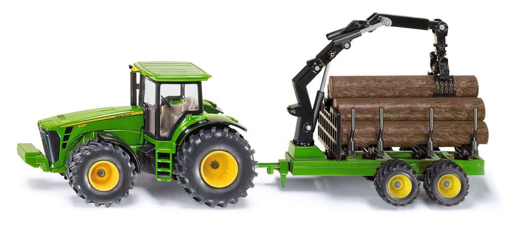 Traktor mit Forstanh&#228;nger