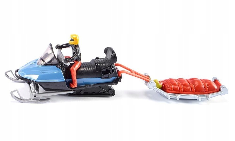 Snowmobil Rettungsschlitten Siku Super Serie, Metall/Kunststoff