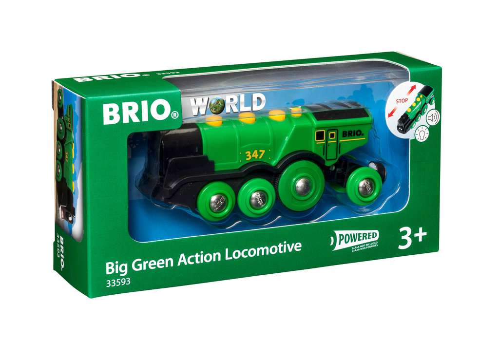 Big Green Action Locomotive