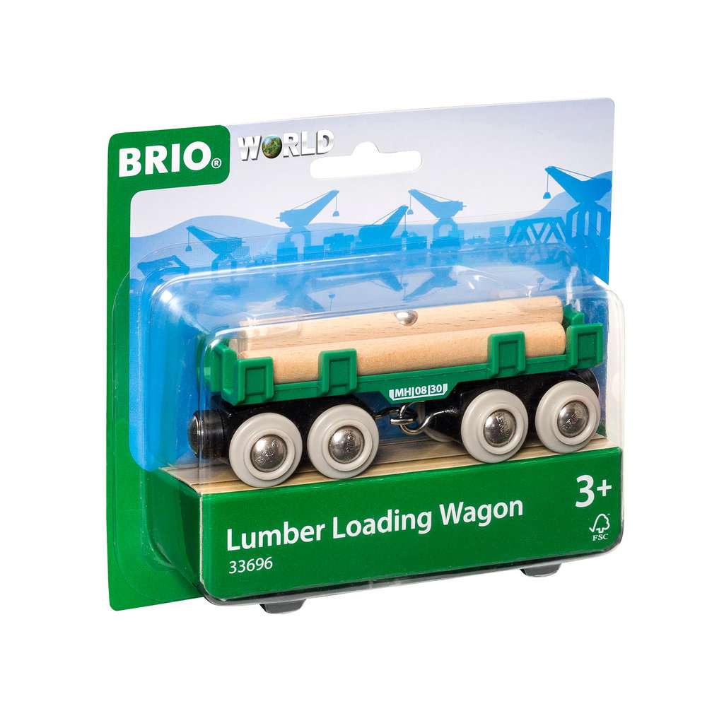 Lumber Loading Wagon