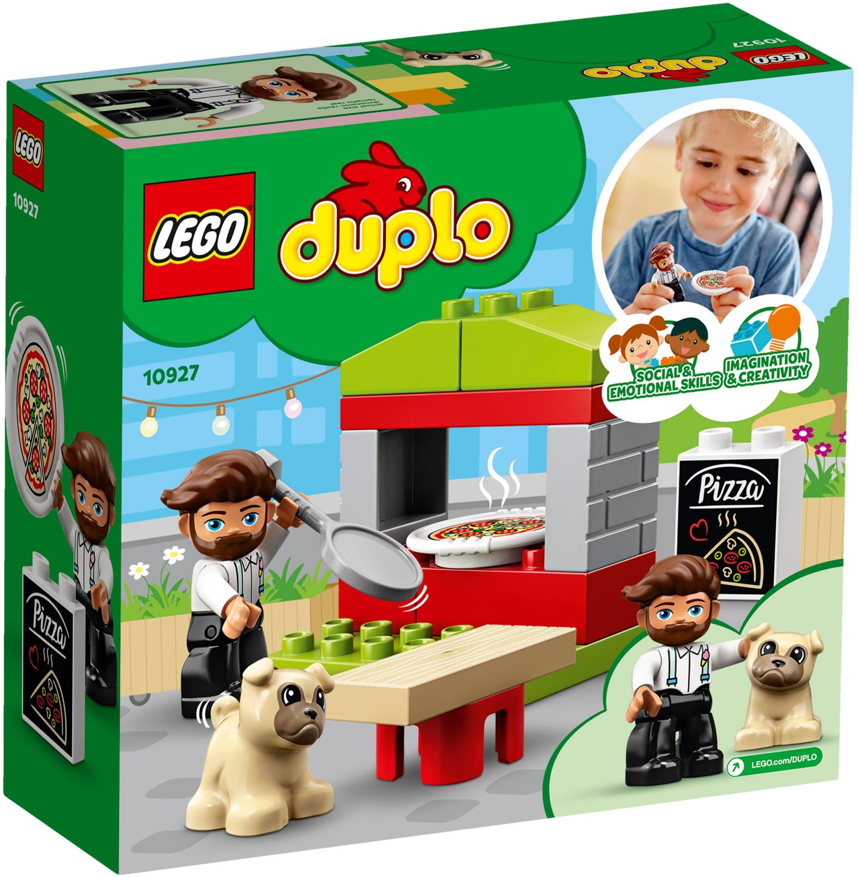 Pizza-Stand Lego Duplo, 18 Teile, ab 2 Jahren