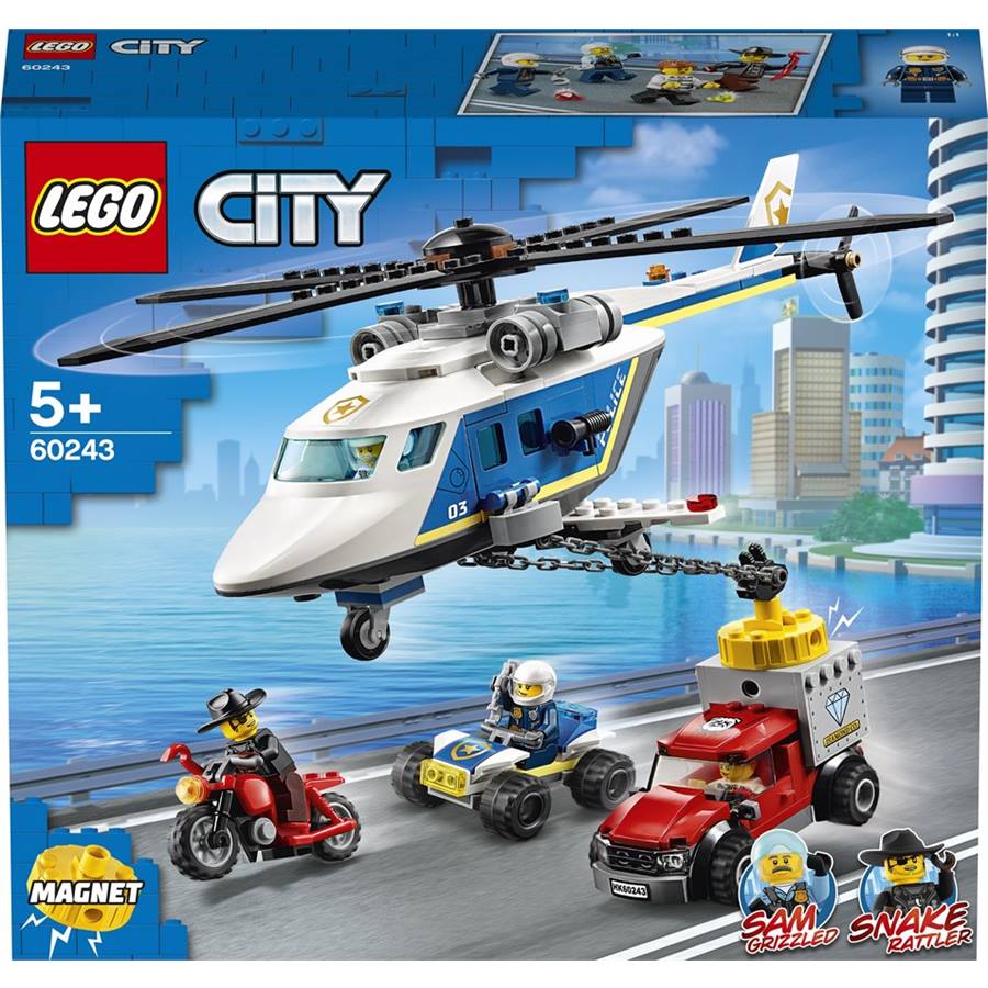 Verfolgungsjagd mit dem Polizeihubschrauber