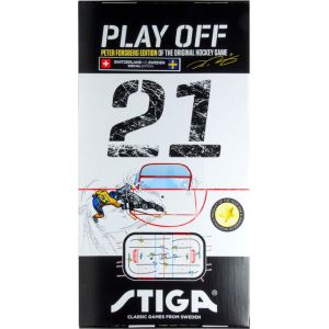 Hockeyspiel Schweiz/Schweden Play Off 21, Tischspiel, 48x101 cm, ab 5+