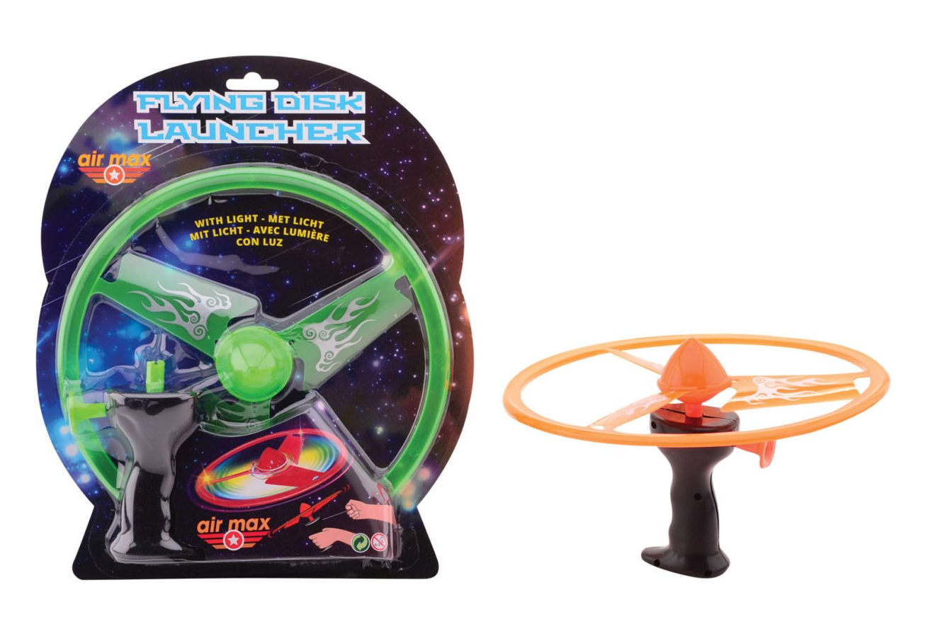 Flash Flugkreisel 26cm ass. mit Licht exkl. 3x 1.5V Batterie