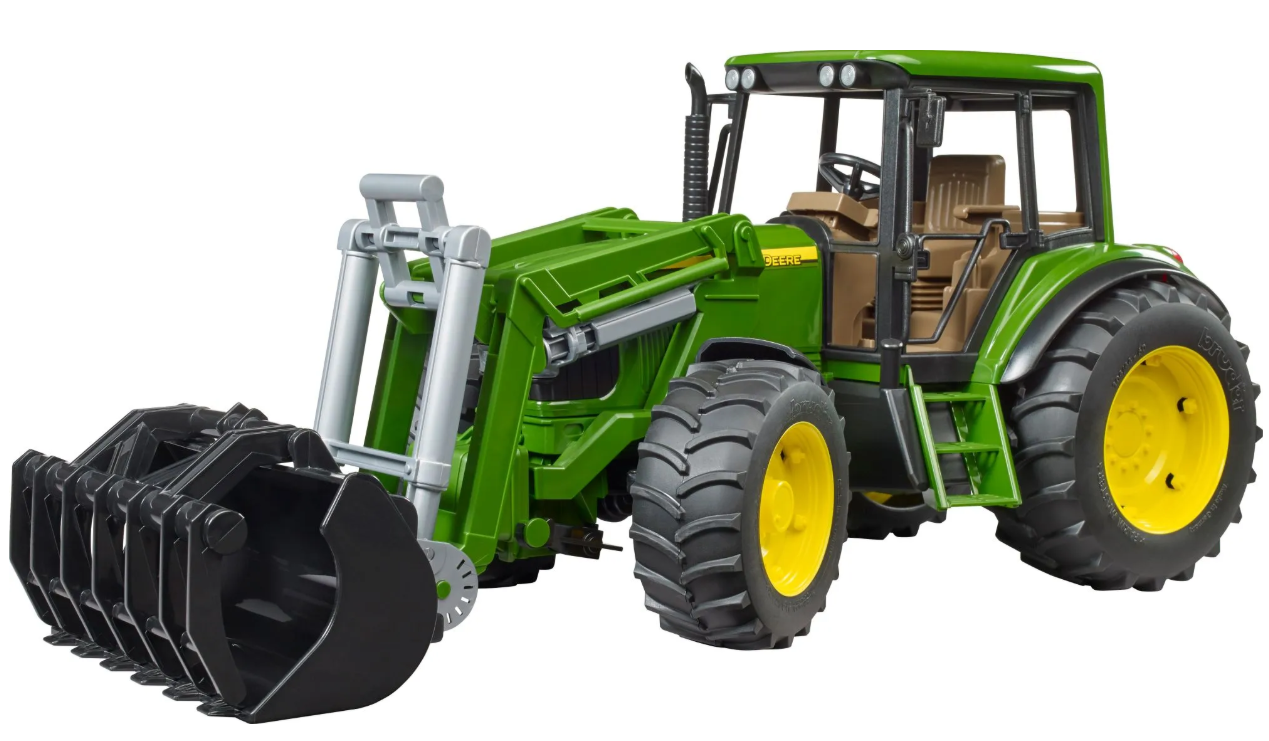 John Deere 6920+Frontlader Profi-Serie, aus Kunststoff 38.5x16.5x17.7cm