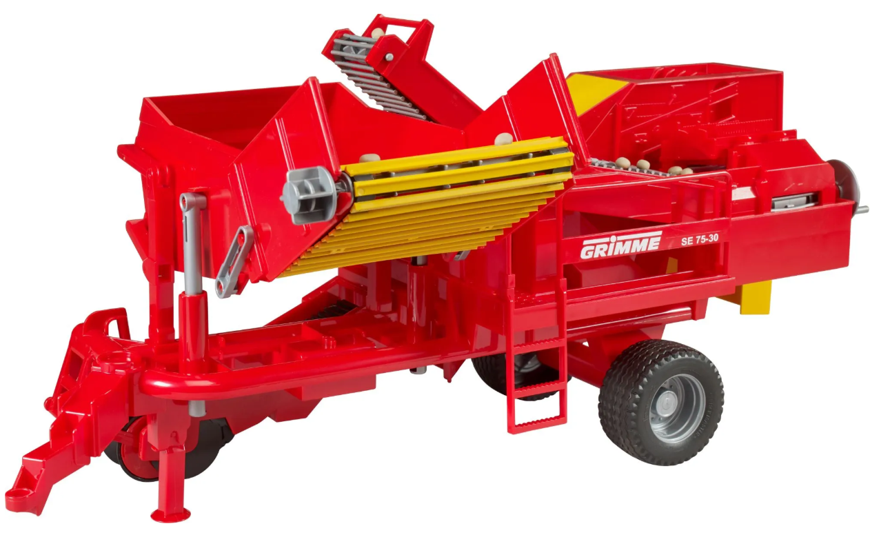 Kartoffelvollernter Grimme SE 75-30 m. 2 Spritzrahmen Kartoffelimitate Profi-Serie, 49.1x18x18.4cm