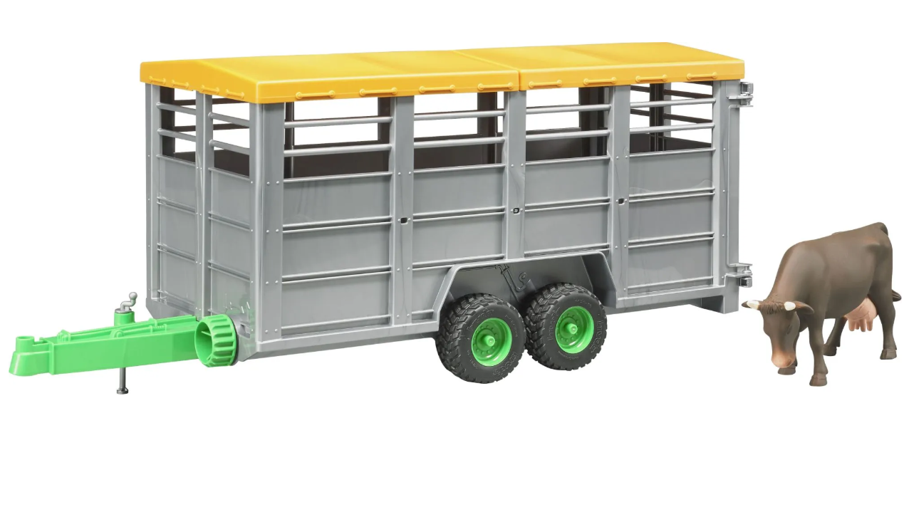 Viehtransportanh&#228;nger mit Kuh