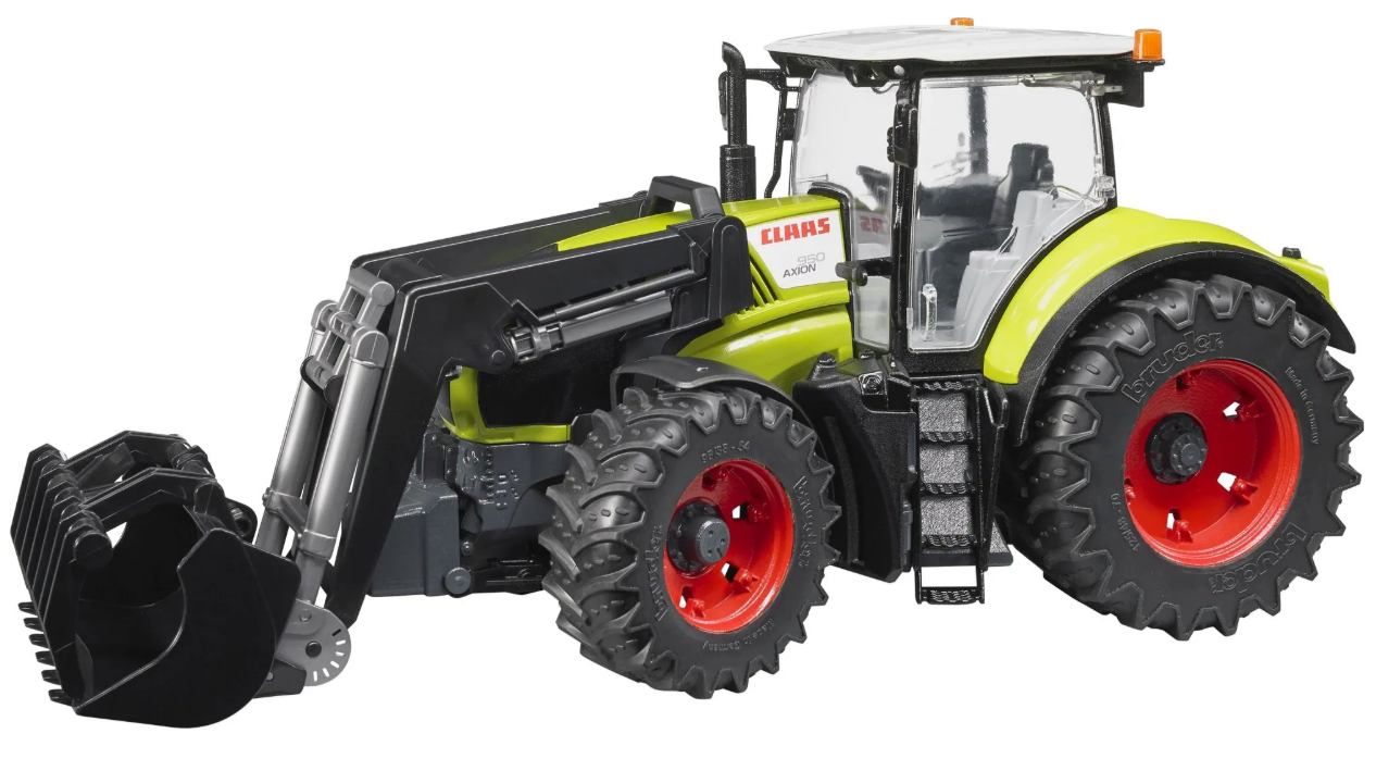 Claas Axion 950 mit Frontlader