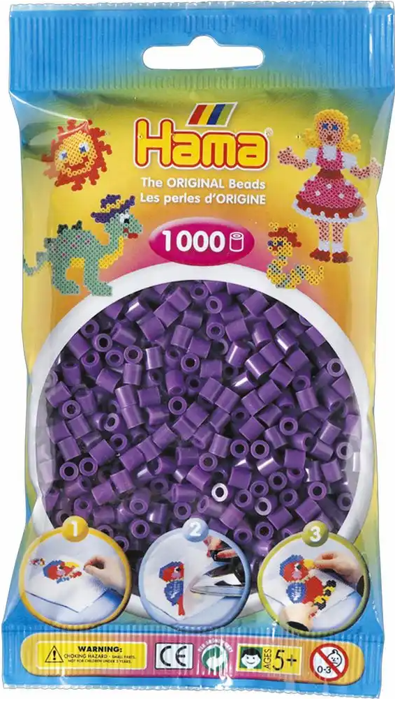 B&#252;gelperlen violett
