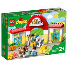Pferdestall und Ponypflege