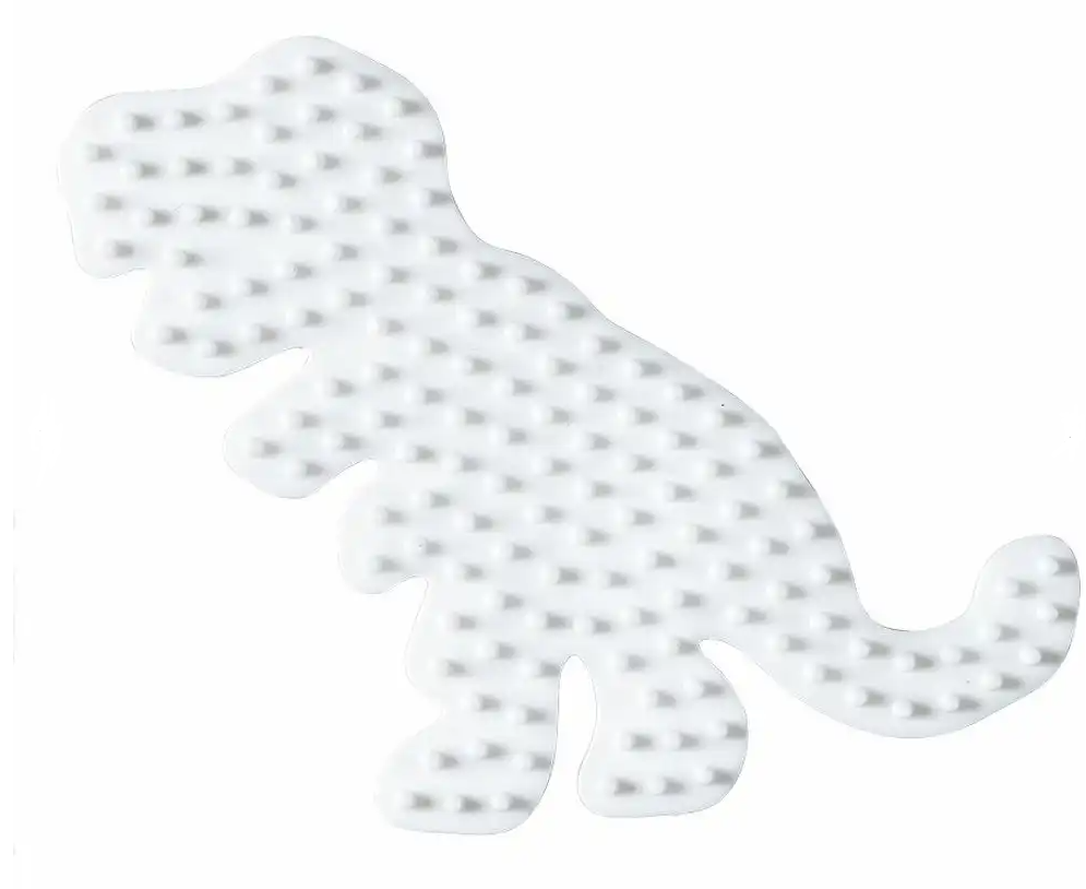 Stiftplatte Dino weiss
