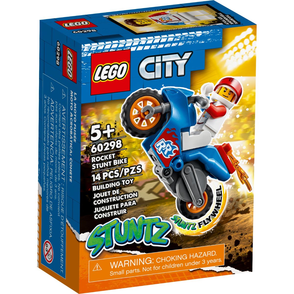 Raketen-Stuntbike