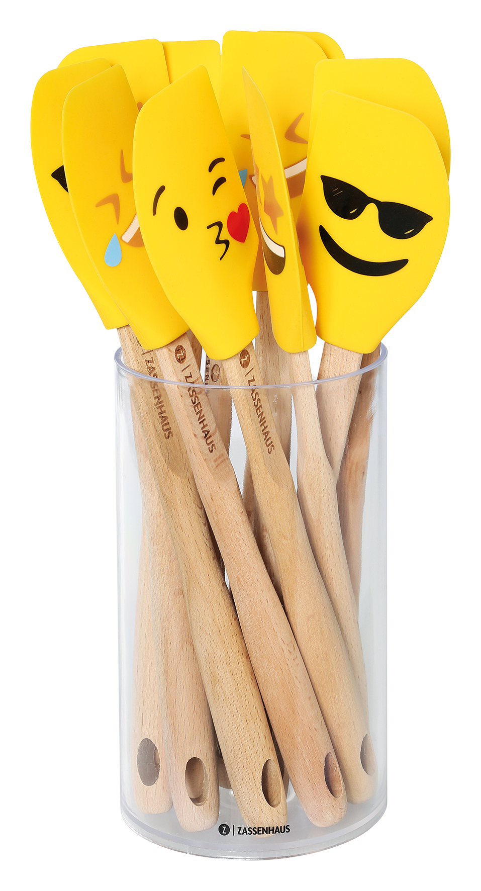 Teigschaber &quot;Smiley2&quot; Silikon