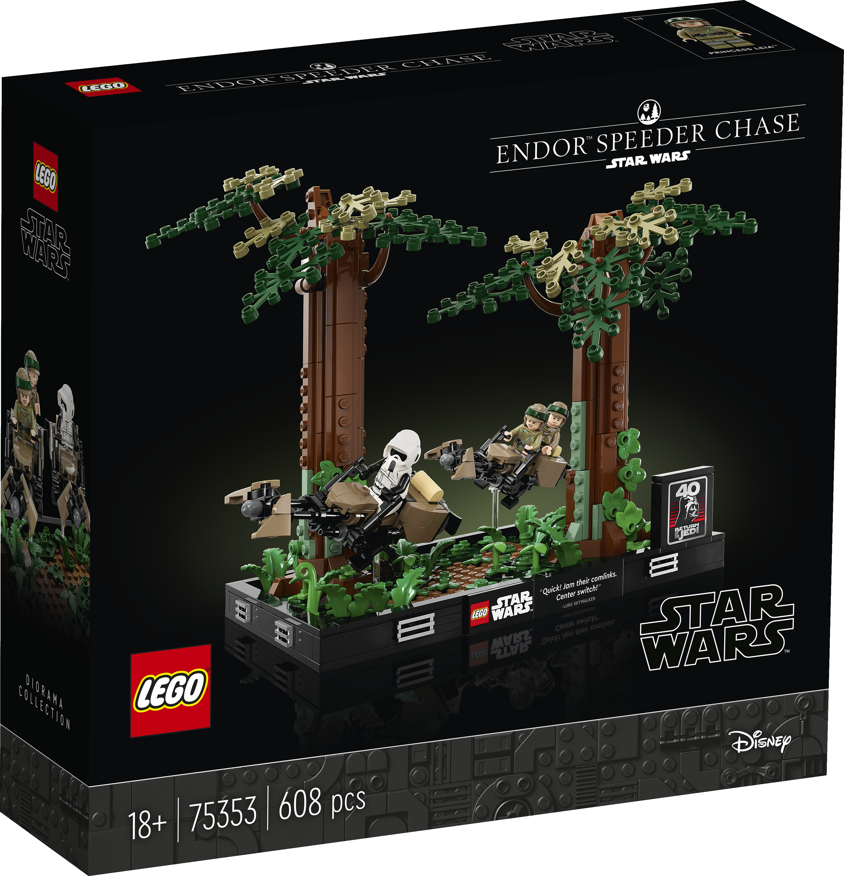 Verfolgungsjagd auf Endor™ – Diorama