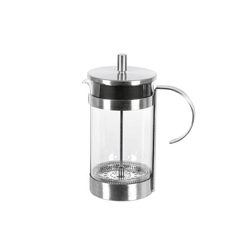 MY KAFFEEBEREITER 8 TASSEN GLAS / VERCHROMT 1000 ML