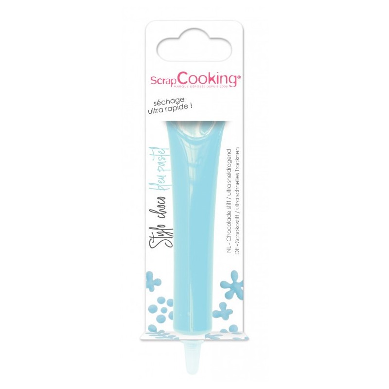 Stift mit Schokoladengeschmack pastelblau 25g