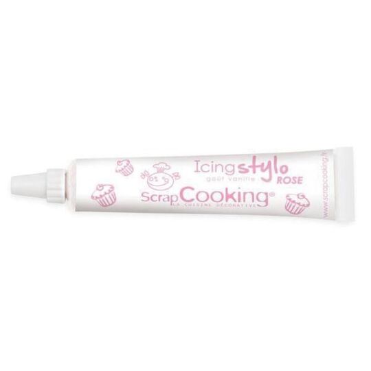 Zuckergussstift Vanille rosa