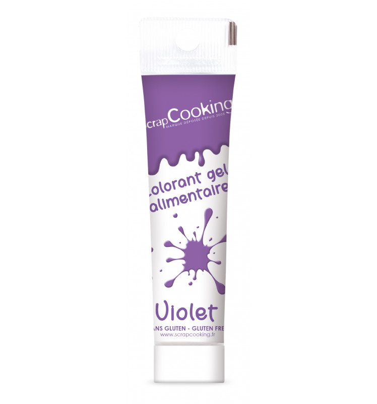Lebensmittelfarbe Gel violett 20g