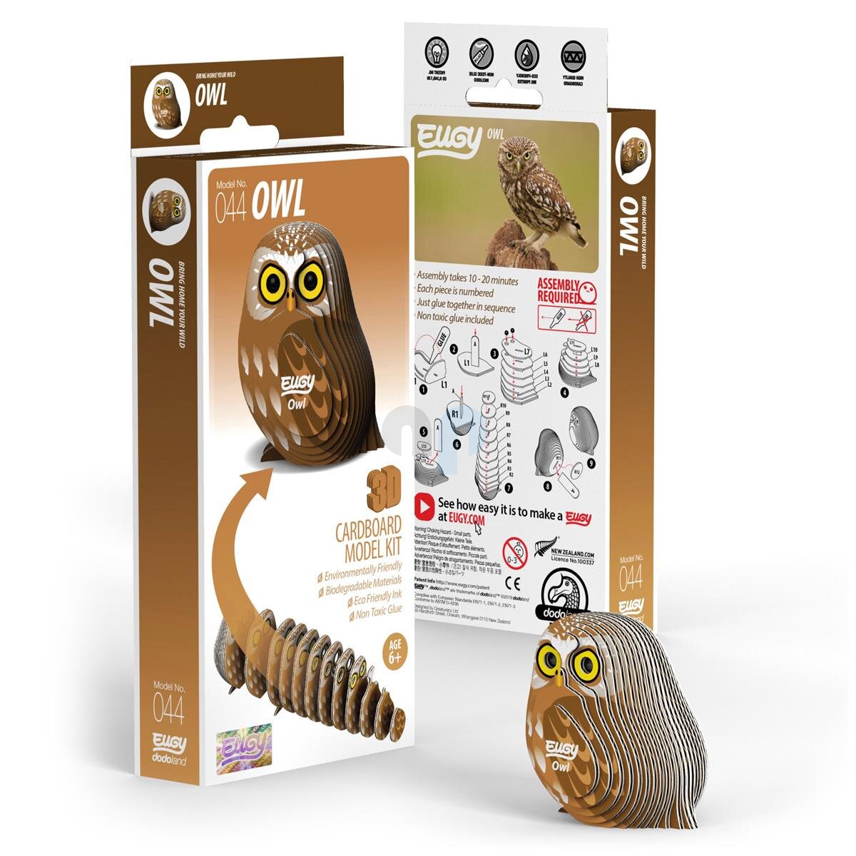 3D Bastelset Eule