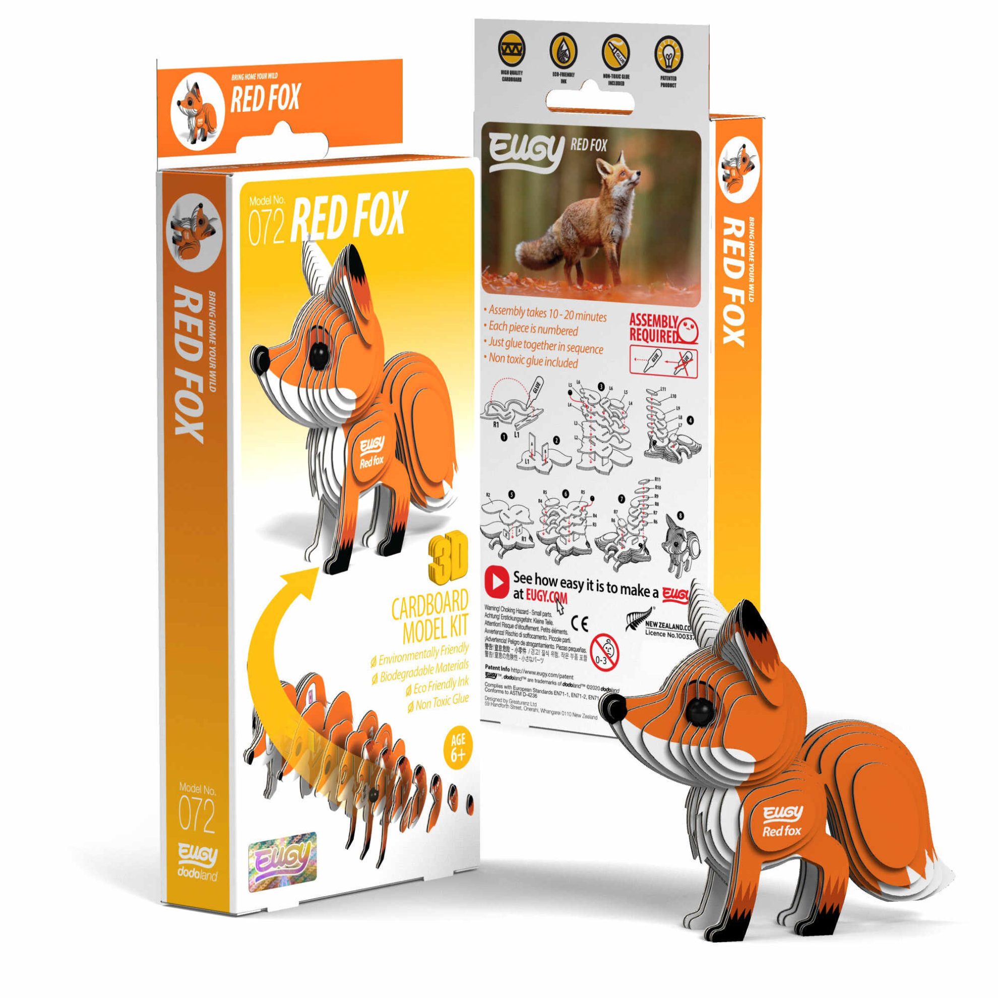 3D Bastelset Fuchs