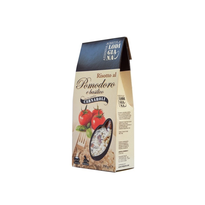 Risotto Pomodoro e basilico 250gr