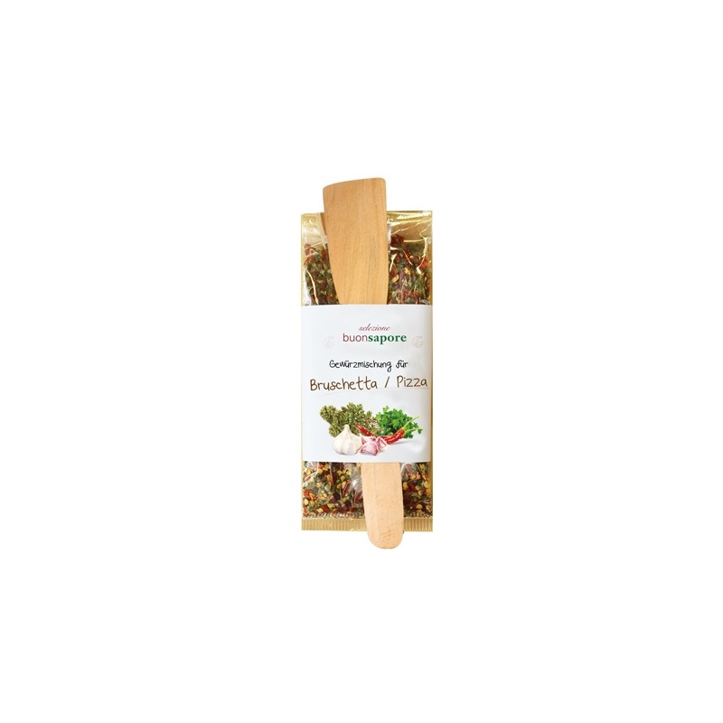 Gew&#252;rzmischung &quot;Aromi Bruschette&quot; 80gr inkl. Kochl&#246;ffel