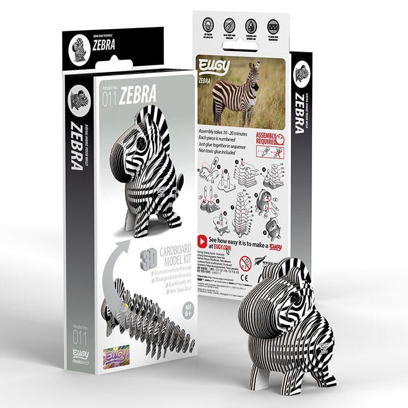 3D Bastelset Zebra