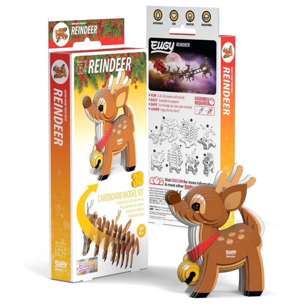 3D Bastelset Rentier