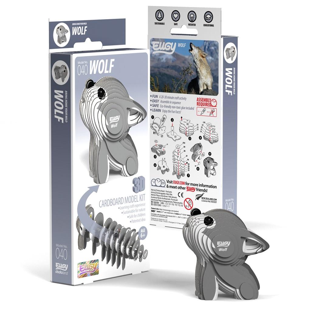 3D Bastelset Wolf