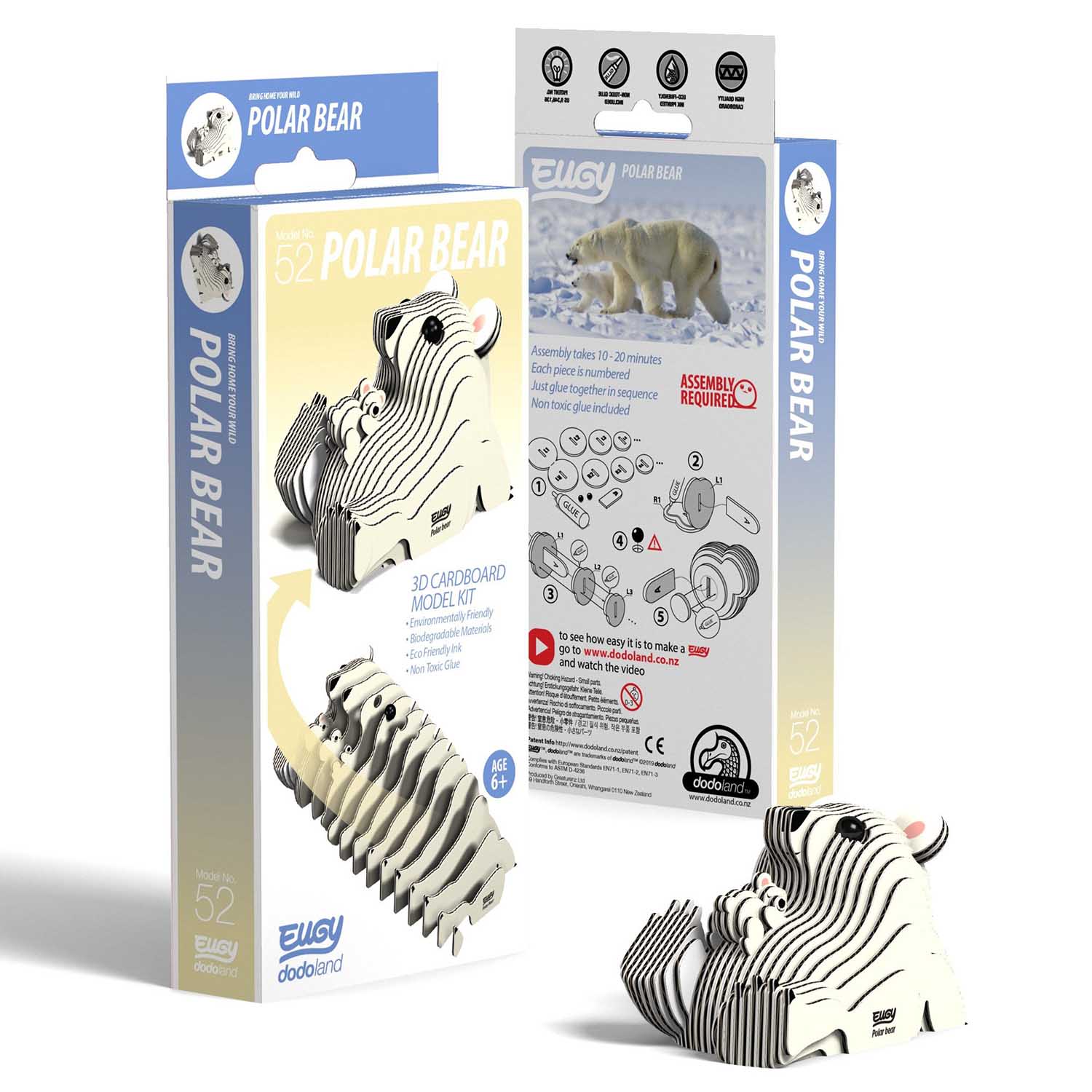 3D Bastelset Eisb&#228;r