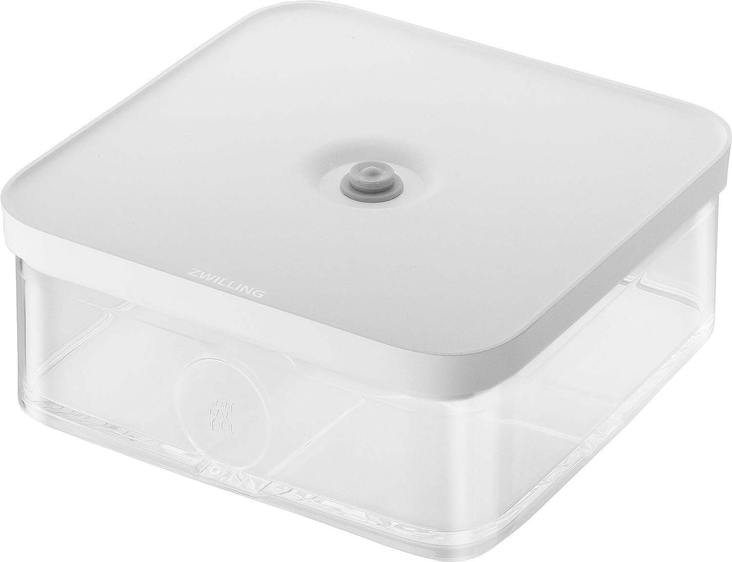 Cube Box L, 7.6x21.4x21.4cm, 1.6l, Transparent-weiss