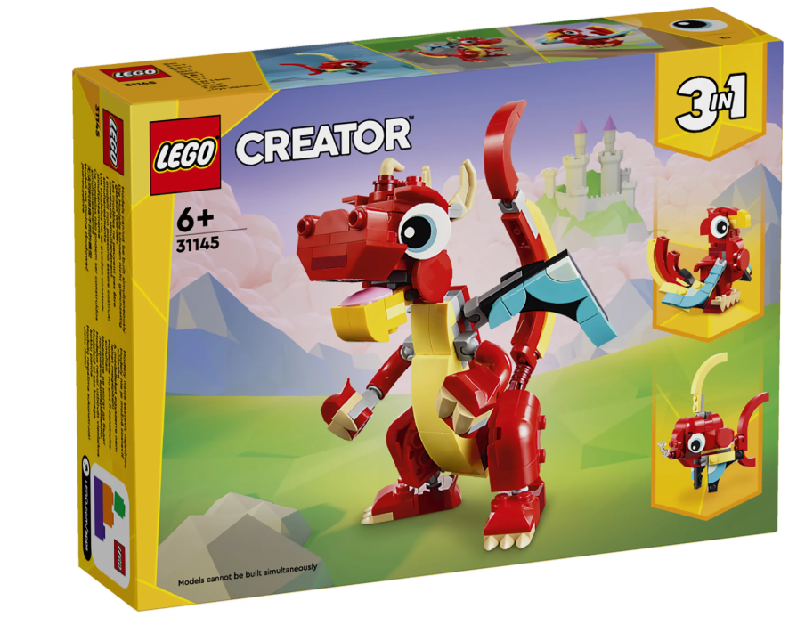 Roter Drache