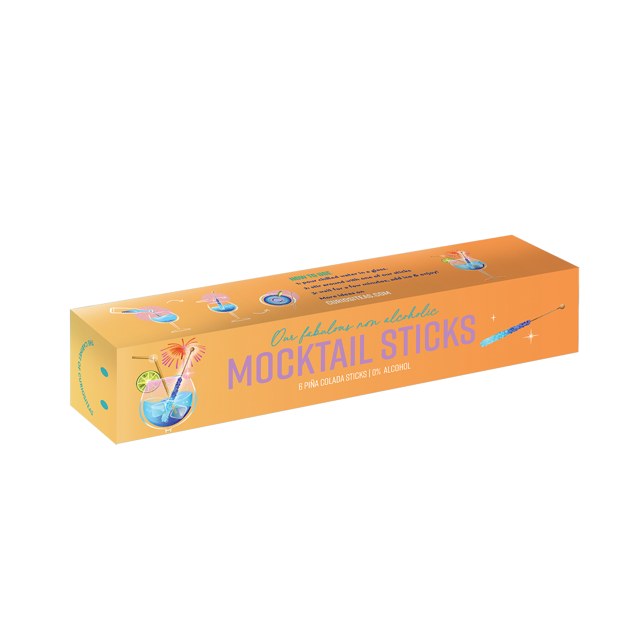 Mocktailsticks Pina Colada