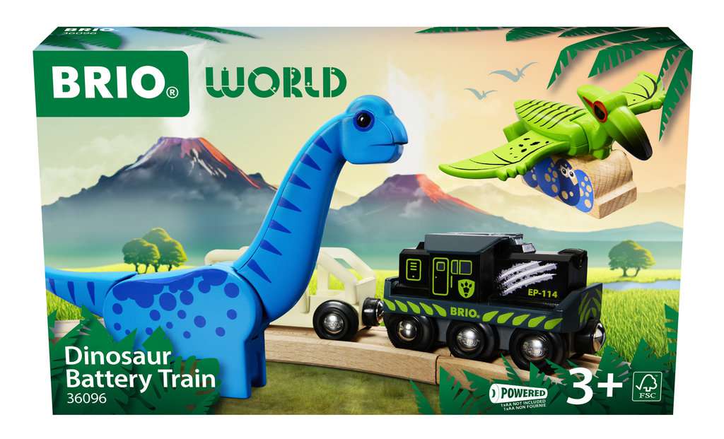 Dinosaur Battery Train