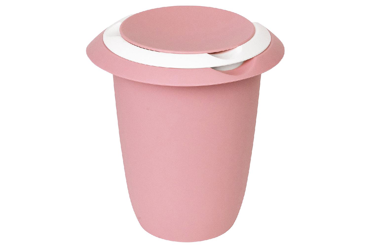 WESTMARK QUIRLTOPF MIT ZWEIGETEILTEM DECKEL 1L ROSA / WEISS