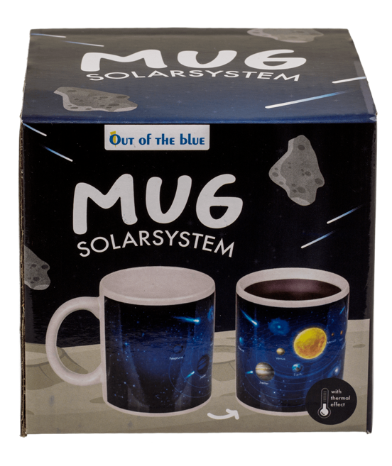 Becher Sonnensystem, reagiert auf W&#228;rme