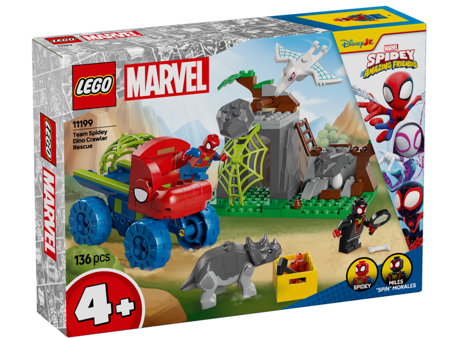 Spideys Team auf Rettungsmission im Dino-Truck