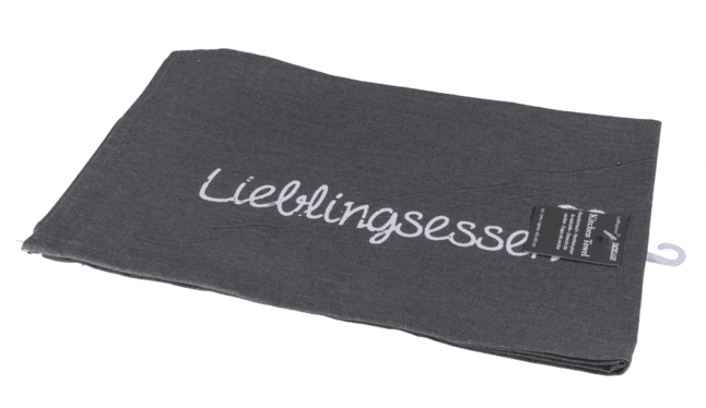 Geschirrtuch, Lieblingsessen, ca. 40 x 60 cm