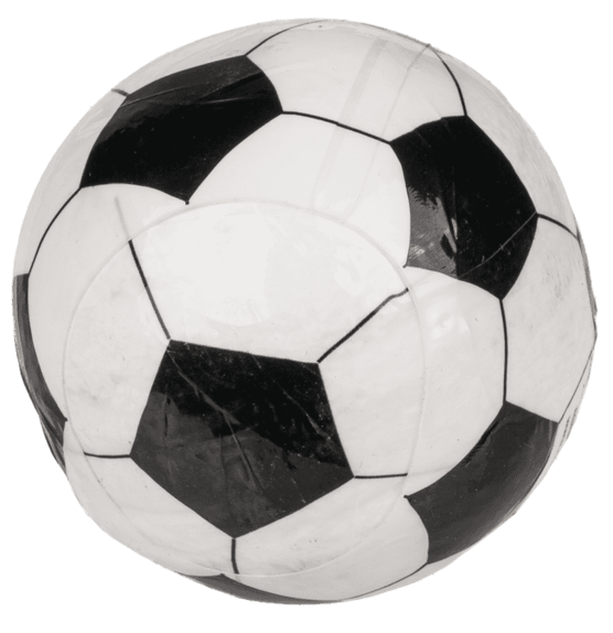 Magisches Baumwoll-Handtuch, Fu&#223;ball, ca. 30 x 30 cm