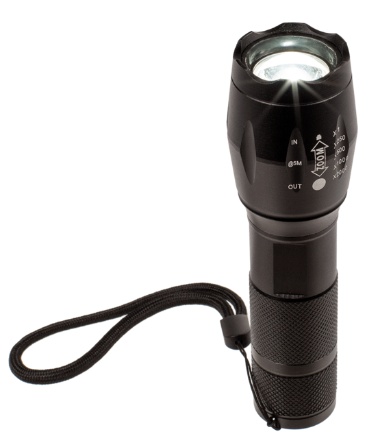 LED Taschenlampe, Security, ca. 13 cm