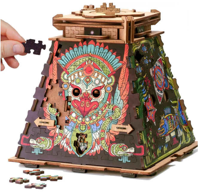 CluePuzzle - Die Sonnenpyramide. R&#228;tselbox mit Puzzles