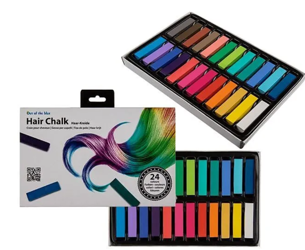 Haarkreide 24 Farben