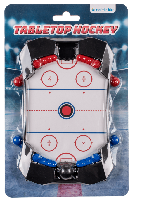 Tisch-Eishockey, inkl. 1 Ball, ca. 18,5 cm