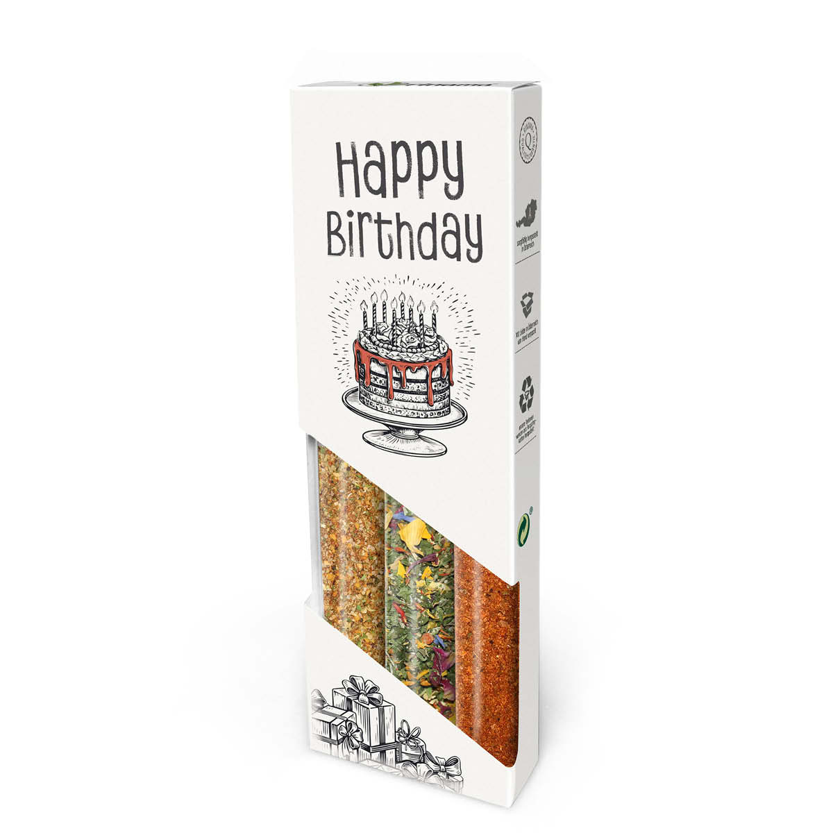 3er Set Happy Birthday