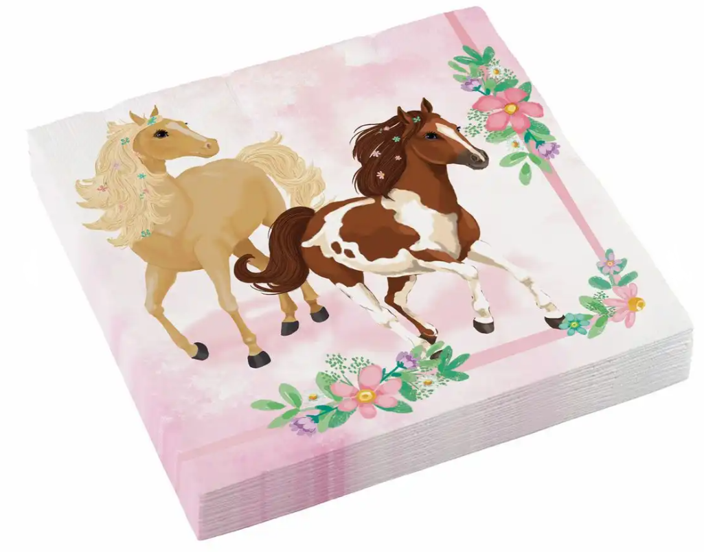 Servietten Beautiful Horses 33x33cm 20 St&#252;ck