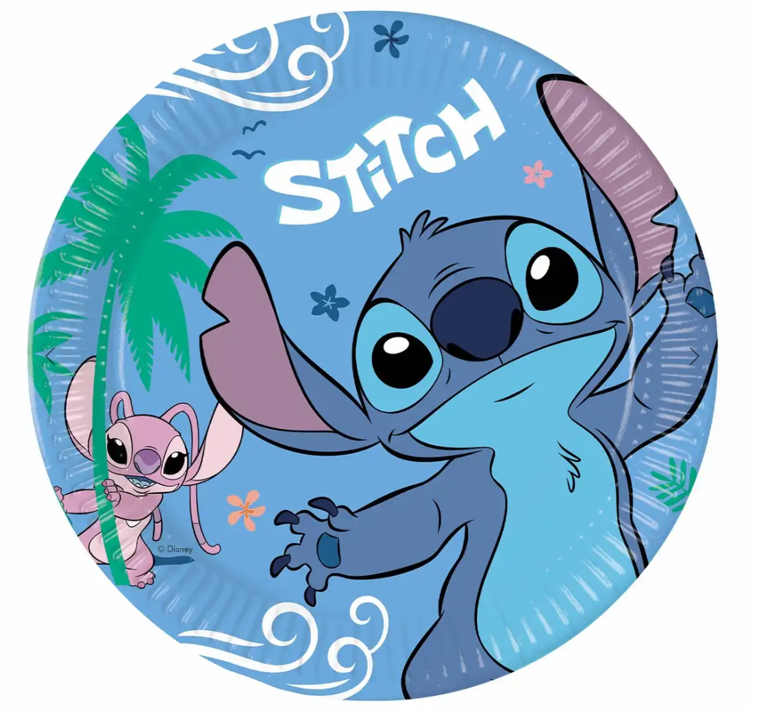 Pappteller Disney Lilo &amp; Stitch &#216;23cm 8 St&#252;ck