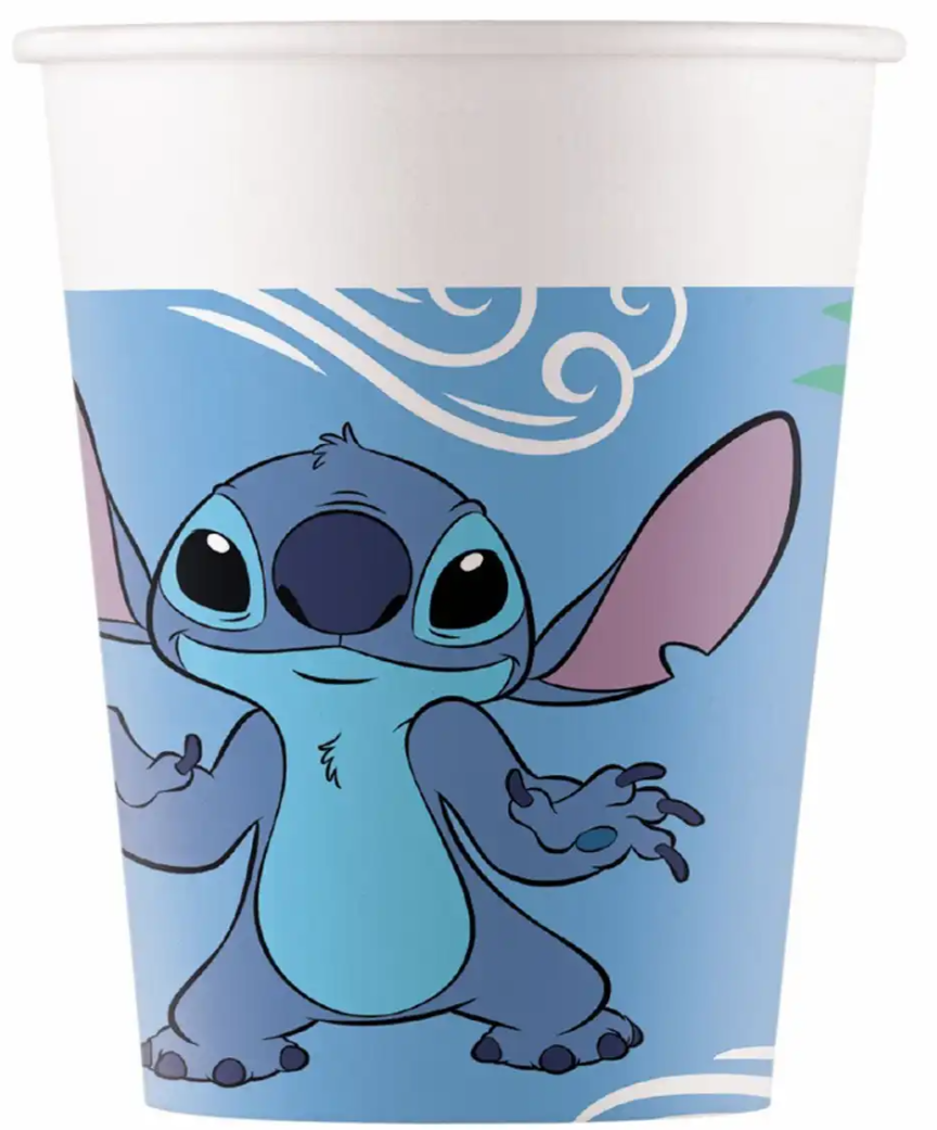 Pappbecher Disney Lilo &amp; Stitch 200ml 8 St&#252;ck